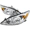 Spec-D Tuning 02-04 Toyota Camry Euro Headlights Chrome Housing 2LH-CAM02-RS - alternate 1